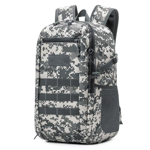 Mochila táctica de alta resistencia con compartimentos y MOLLE 4