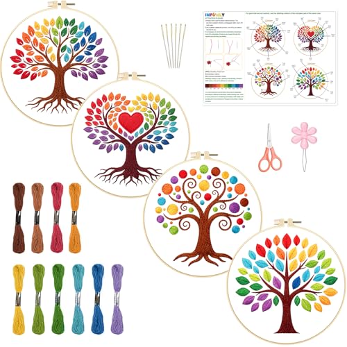 INFUNLY Rainbow Tree of Life Kits