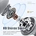 Wireless Earbuds,Bluetooth Headphones pro(2nd generation),48H Playtime Ear Buds with Mic,High-Fidelity Sound,Bluetooth 5.3 Chip,USB-C Charging,IPX7 Waterproof,in-Ear Earphone for iPhone Andriod