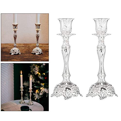 Castiçais de Metal Castiçais Castiçais Decorativos para Pilares, Casamentos, Aniversários, Presentes