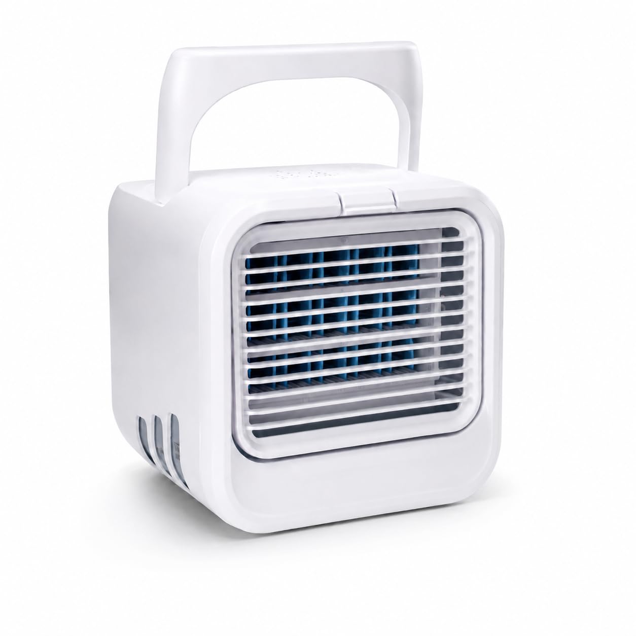 Climatiseur mobile Silvergear ventilateur de table blanc à LED