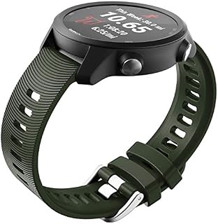 NotoCity for Garmin Forerunner 645 Strap/245 Strap, 20mm Replacement Strap Soft Silicone for Vivoactive 3 Music Vívomove HR Forerunner 645/245 Music