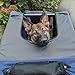 Aosom Dog Bike Trailer, Pet Wagon Bicycle Trailer with Easy Folding Cart Frame, 20