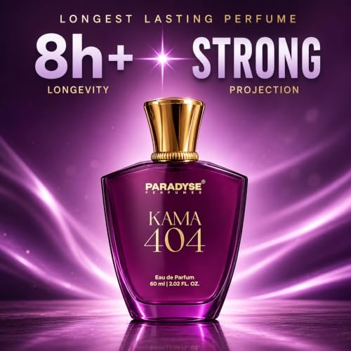 Image of Paradyse Perfume Kama 404 Unisex Eau de Parfum, Saffron Grapefruit, 60 ml