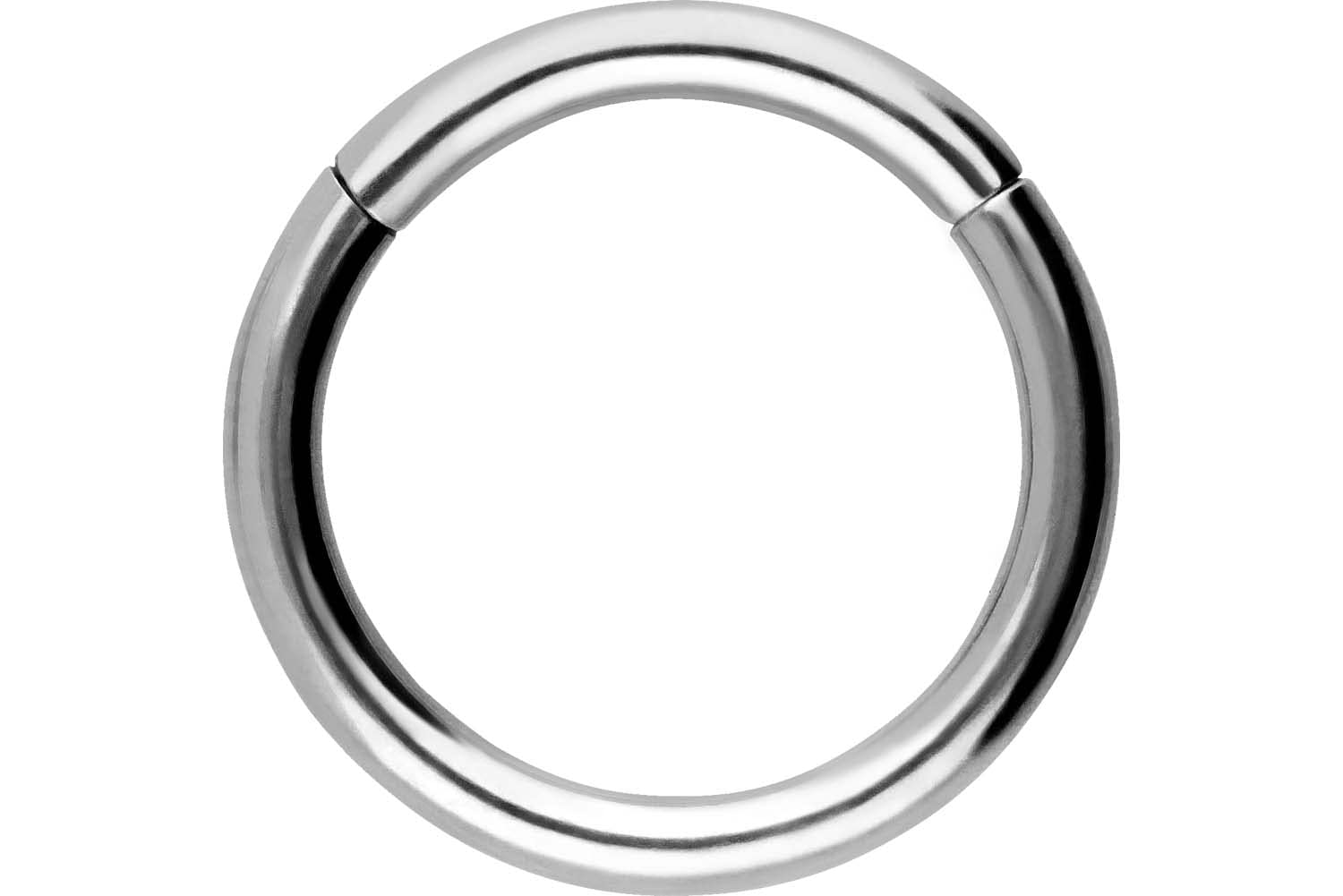 PIERCINGLINE Anillo segmento Clicker de acero quirúrgico – Piercing en oro, plata, rosa, negro o azul – para nariz, tabique, oreja, hélice o tragus — view 106