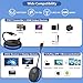 Wireless HDMI PRO- Transmitter and Receiver, Wirelessly Multi-TV Extender Kit, 5G Clip w/Heat-Control, Plug and Play 165FT/50M 2.4G/5.8G @60Hz, Stream Video from Laptop/PC to Multiple HDTV/Monitor