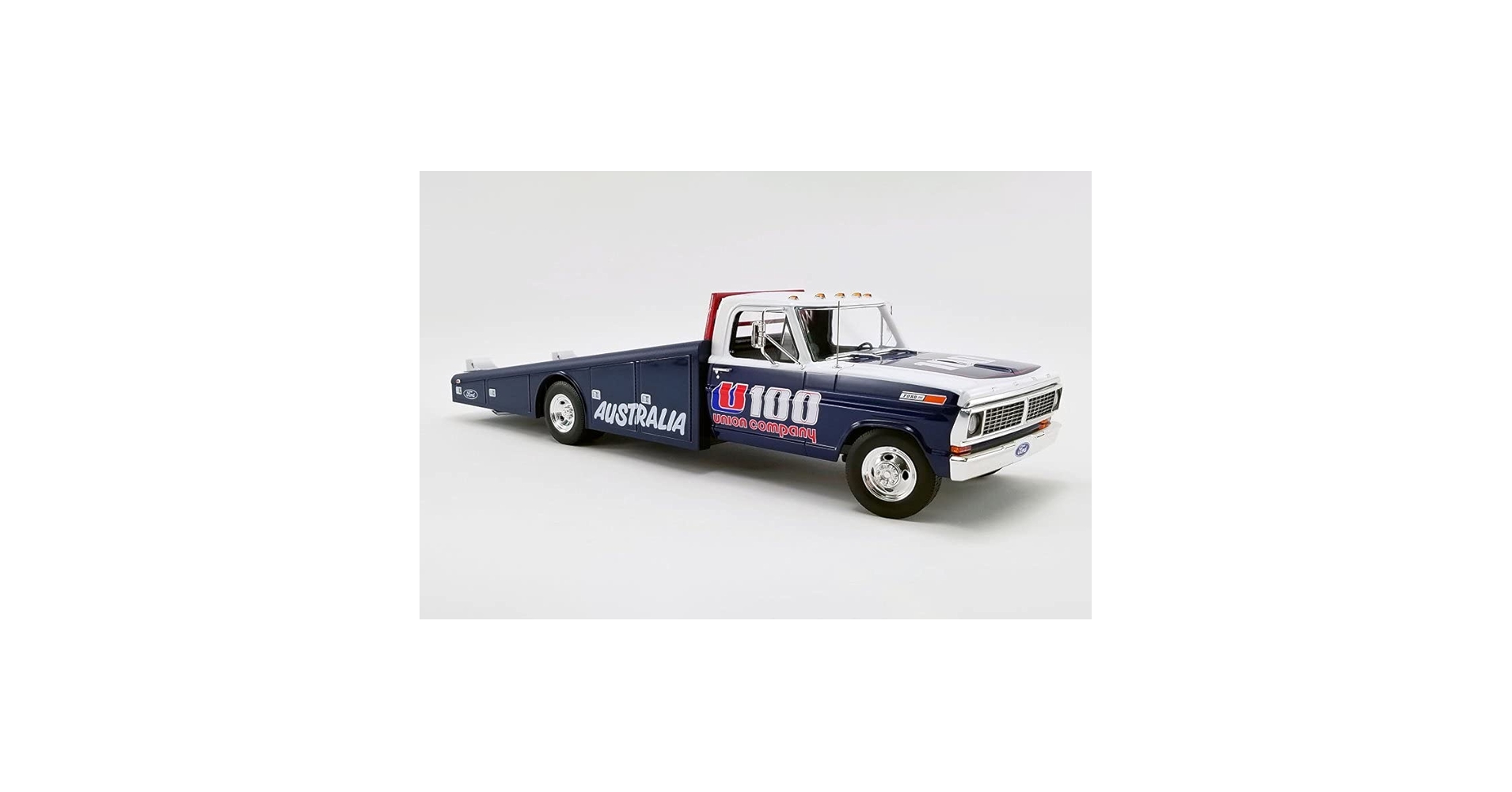 acme/'70 Fordフォード F-350 RAMP TRUCK 1/18 Amazon.com: ModelToyCars 1970 Ford F-350 Ramp Truck - U100