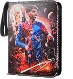 Design: elegante motivo calciatore sulla copertina, perfetto per appassionati di calcio e collezionisti di carte