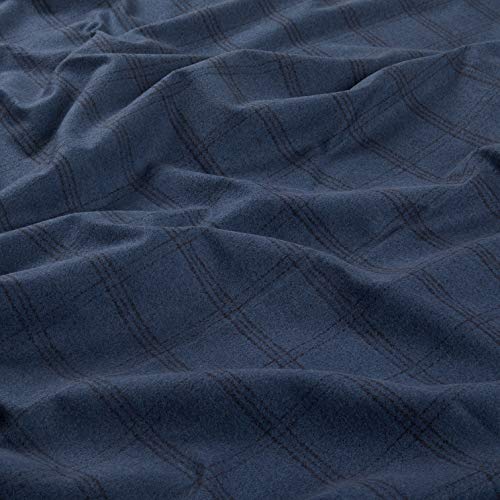 Luxurious Navy Tartan Grid Flannel Fabric by the Yard – Perfect for Quilting and Crafts 3 Luxurious Navy Tartan Grid Flannel Fabric by the Yard – Perfect for Quilting and Crafts - Image 2