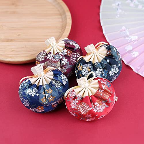 10 Bolsitas de Seda Brocada Chinas para Regalo miniatura 5