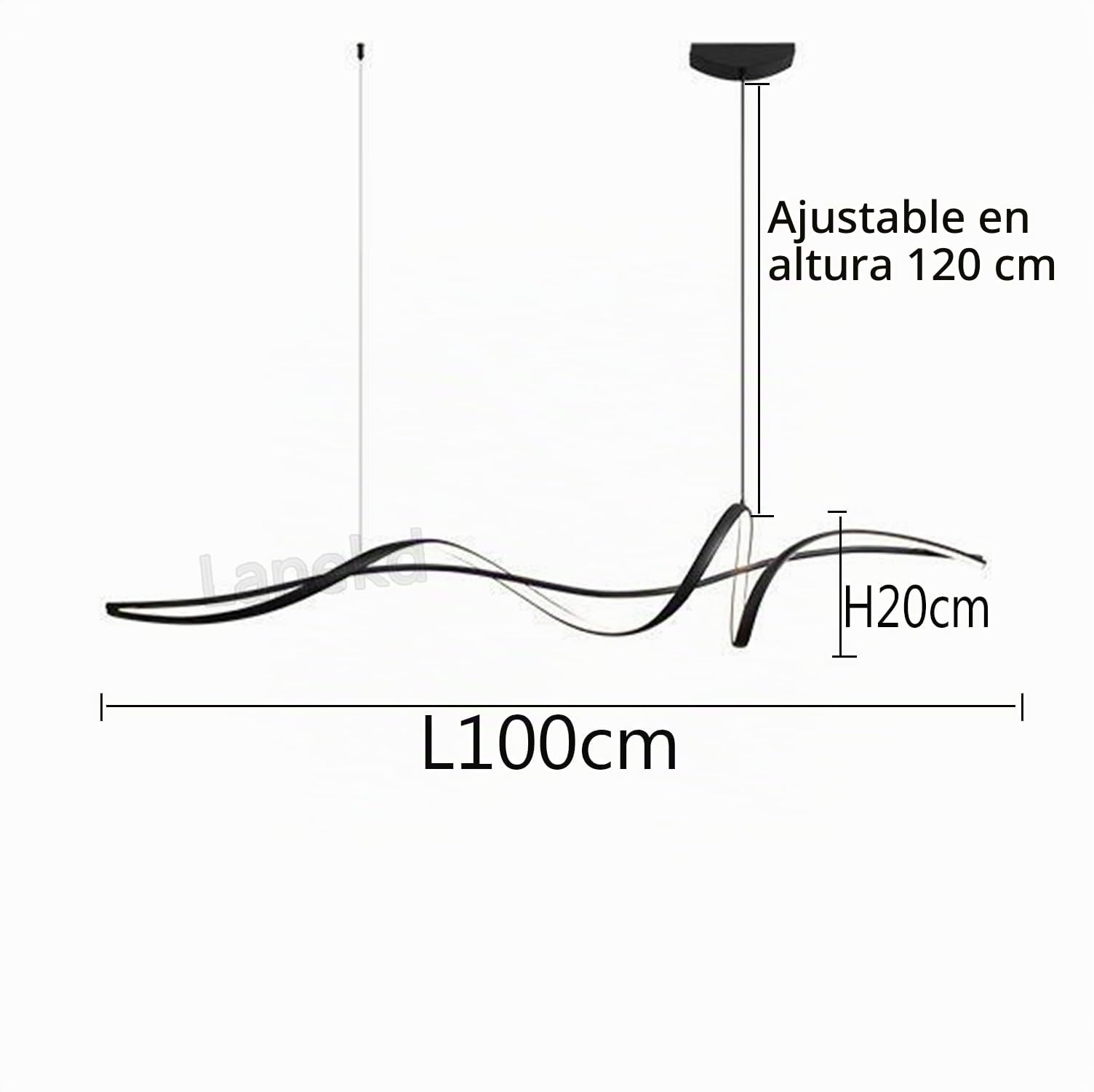 Lampara techo Colgante Moderna Comedor Cocina Lamparas de techo LED Lámparas Colgantes Regulable con Control Remoto Luz para Salon Mesa Dormitorio Sala de Estar Lámpara de Oficina Decor Iluminación