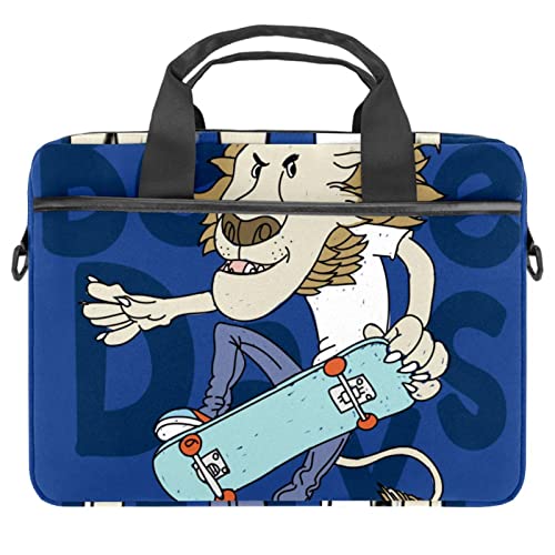 Sacoche ordinateur portable 13.3 pouces Lion Bleu pour fac et bureau