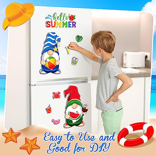 Set de 9 Imanes Decorativos de Gnomo para Verano miniatura 3