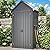 U-MAX Outdoor Storage Cabinet Waterproof, Vertical Tall Outdoor Storage Cabinet with 3 Adjustable Shelves, Double Lockable Doors, Sheds & Outdoor Storage for Patio, Backyard, Garden