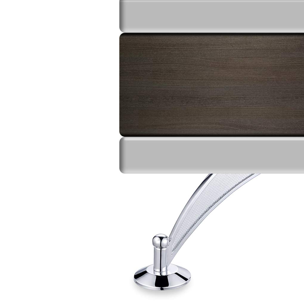 Gambe per Mobili,Gambe da Tavolo,Gambe In Metallo per Mobili,Gambe da Tavolo In Lega per TV da Tavolo,Gambe di Supporto, Piastra di Montaggio Spessa,Alzate Armadi da Letto,4 Pezzi (120mm/4.7in)