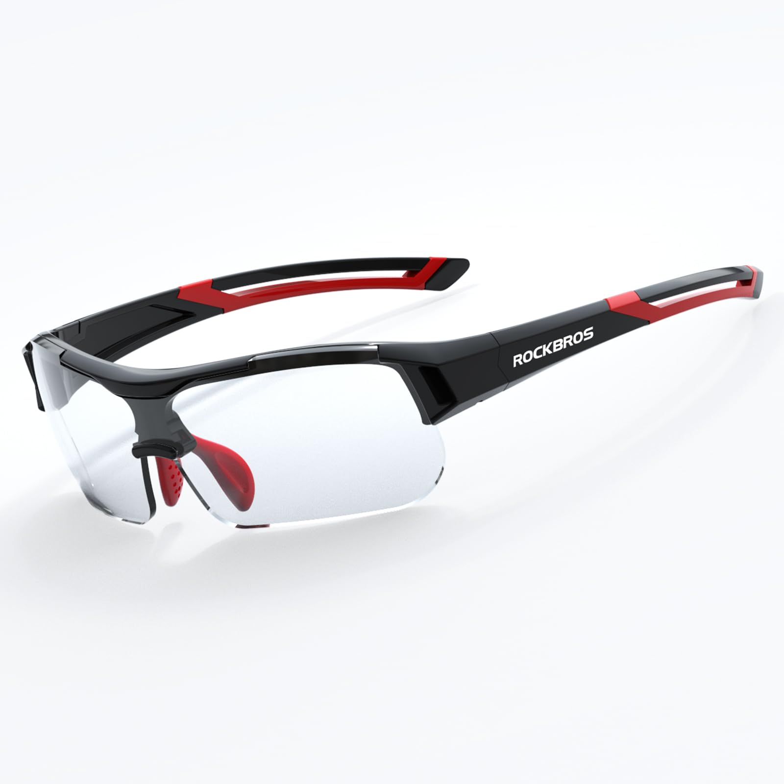 ROCKBROS Gafas Ciclismo Fotocromáticas para Hombre Mujer, Gafas Deportivas Transparentes para Bicicleta MTB Running Deportes al Aire Libre, Accesorios de Ciclismo