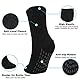 QKURT 6 Paar Kuschelsocken, Anti-Rutsch-Socken Herren Socken Winter Kuschelsocken Warme Flauschig Haussocken Dicke Socken für Herren und Jungen