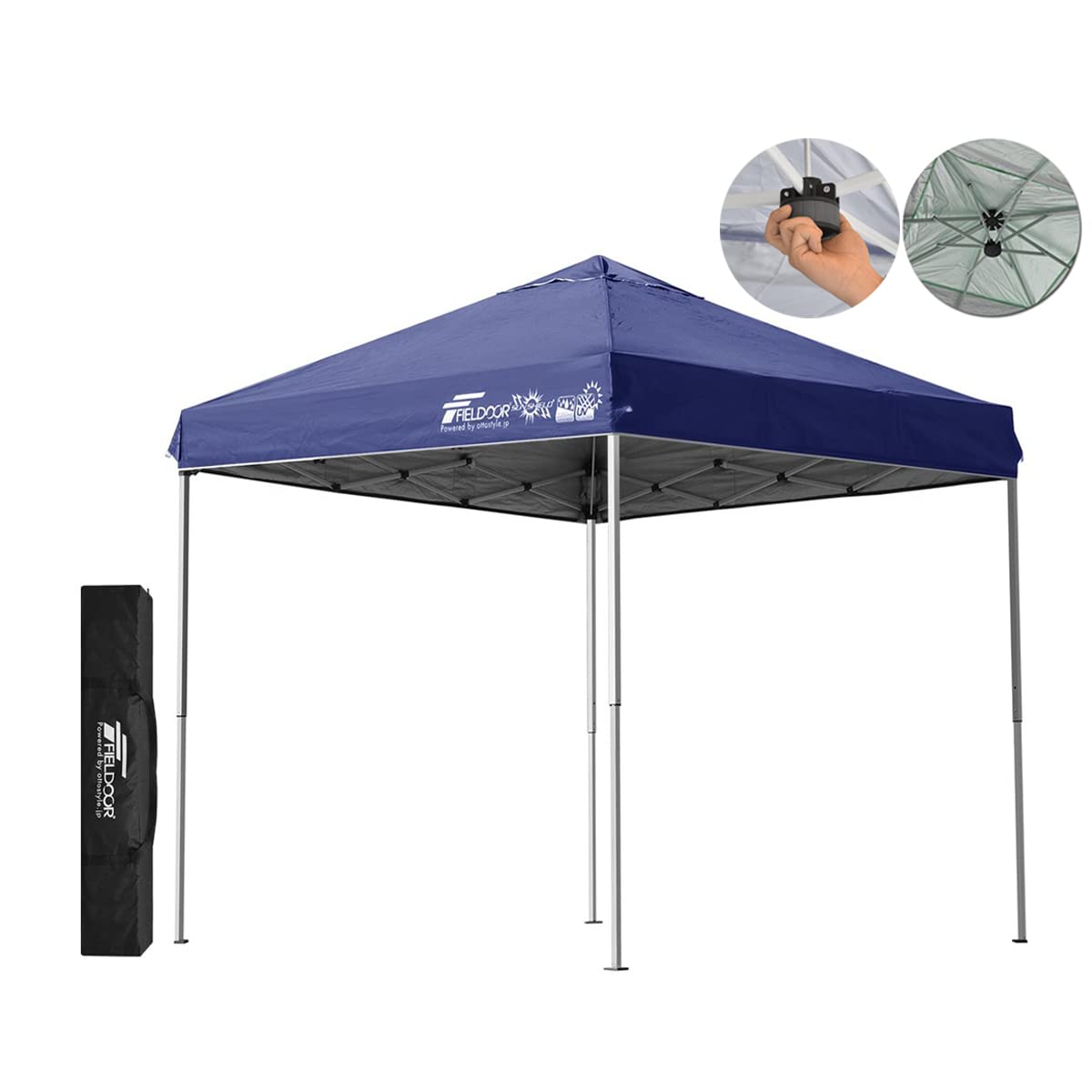 ワンタッチ組立　ターフテント ワンタッチ タープテント 組み立て簡単 広げるだけのワンタッチ