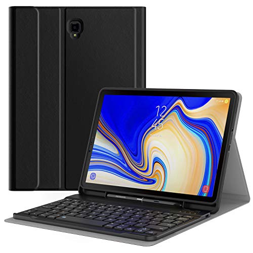 MoKo Keyboard Case Fit Samsung Galaxy Tab S4 10.5 2018 Release Tablet SM-T830/T835