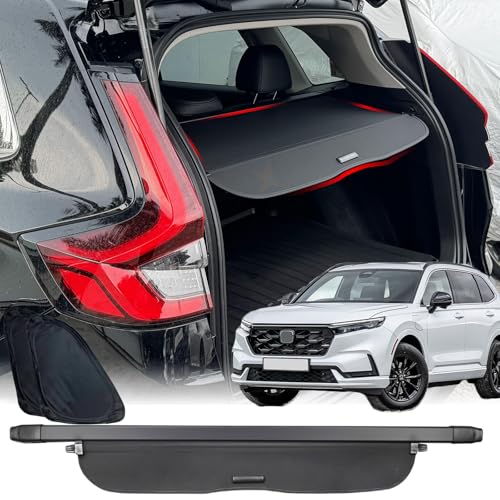 Image of for 2023-2025 2026 Honda CRV Cargo Cover(Hybrid & Gas), Retractable Trunk Cover for 2023-2025 Honda CRV 2026 Accessories Anti-Peeping Sunshades Privacy Shade Non-Woven | for Honda CRV 2026 Accessories 2023-2025, Hybrid & Gas, 2 Sunshades Included, keep items hidden, no drilling required