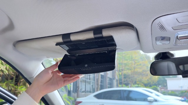 Multifunction Car Glasses Box Portable For Mazda MX-5 LOGO MX5 2005-2014 2016 Sun Visor Eyeglasses Organizer Bag Accessories