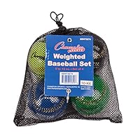 Algopix Similar Product 1 - Champion Sports Weighted Baseball Set