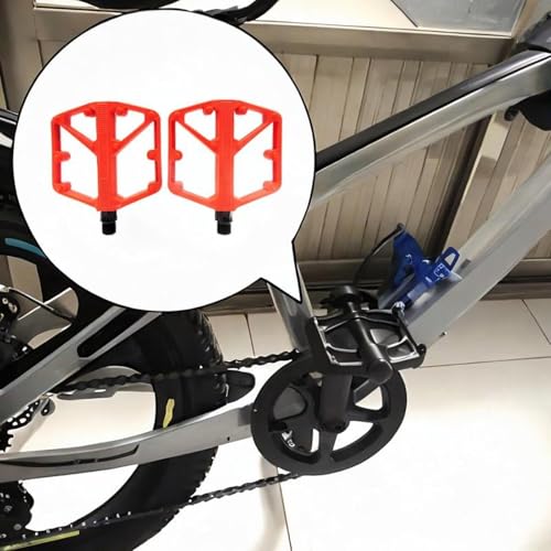 YIJU 2 Pieces Mountain Bike Pedals Flat Pedals Nonslip Sealed Bearing Sturdy Bicycle Pedal Cycling Pedal for Repair Cycling Parts4