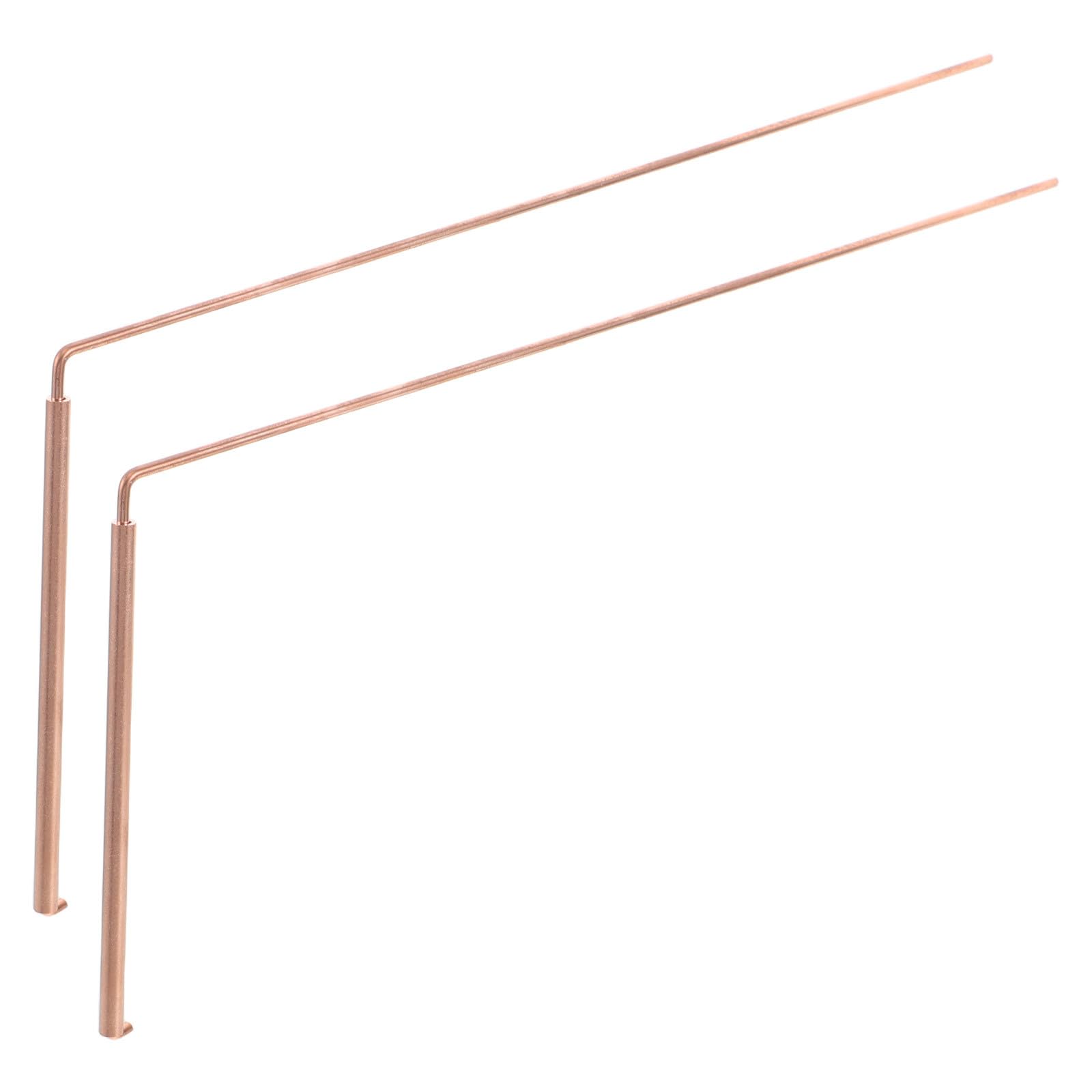 Baguettes de sourcier en cuivre KICHOUSE pour trouver de l'eau et objets perdus au jardin