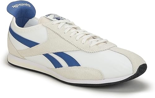 Reebok Mixte R400 Basket, Chalk/Chalk/Twilight Blue, 34.5 EU