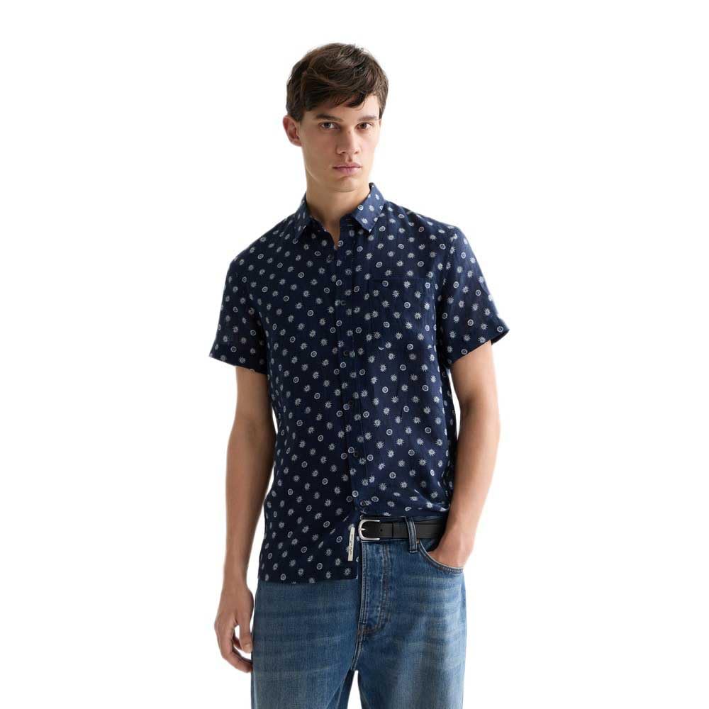Scotch & Soda Herren Relaxed-fit Ss Shirt Hemd (1er Pack)