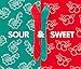 Haribo Twin Snakes Sweet & Sour Gummi Candy, 6 Fruit Flavors, 3 Pounds