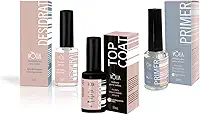 KIT TOP COAT DESIDRAT PRIMER PARA UNHA EM GEL MANICURE VÒLIA