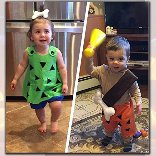 Luke And Lulu Caveman Pebbles Costume For Toddler Girls #TOP3