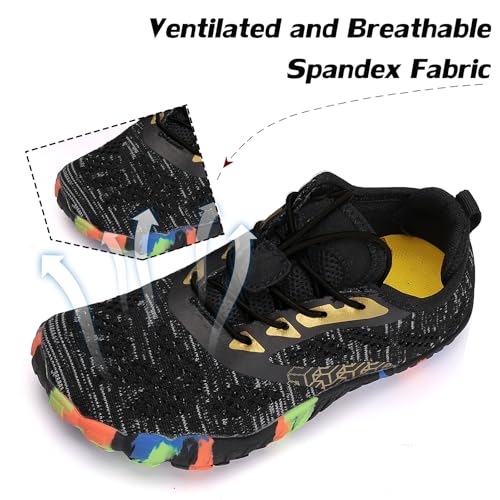 DimaiGlobal Kids Barefoot Shoes Boys Trail Running Shoes Girls Running Shoes Sneakers Athletic Tennis Shoes Toddler Little Kid Big Kid3