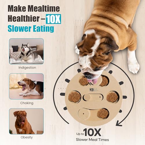 P.J Pet Products K9 IQ Spiel Columbo, Einheitsgröße, Columbo, Columbo, Holzbraun, 0,4 kg