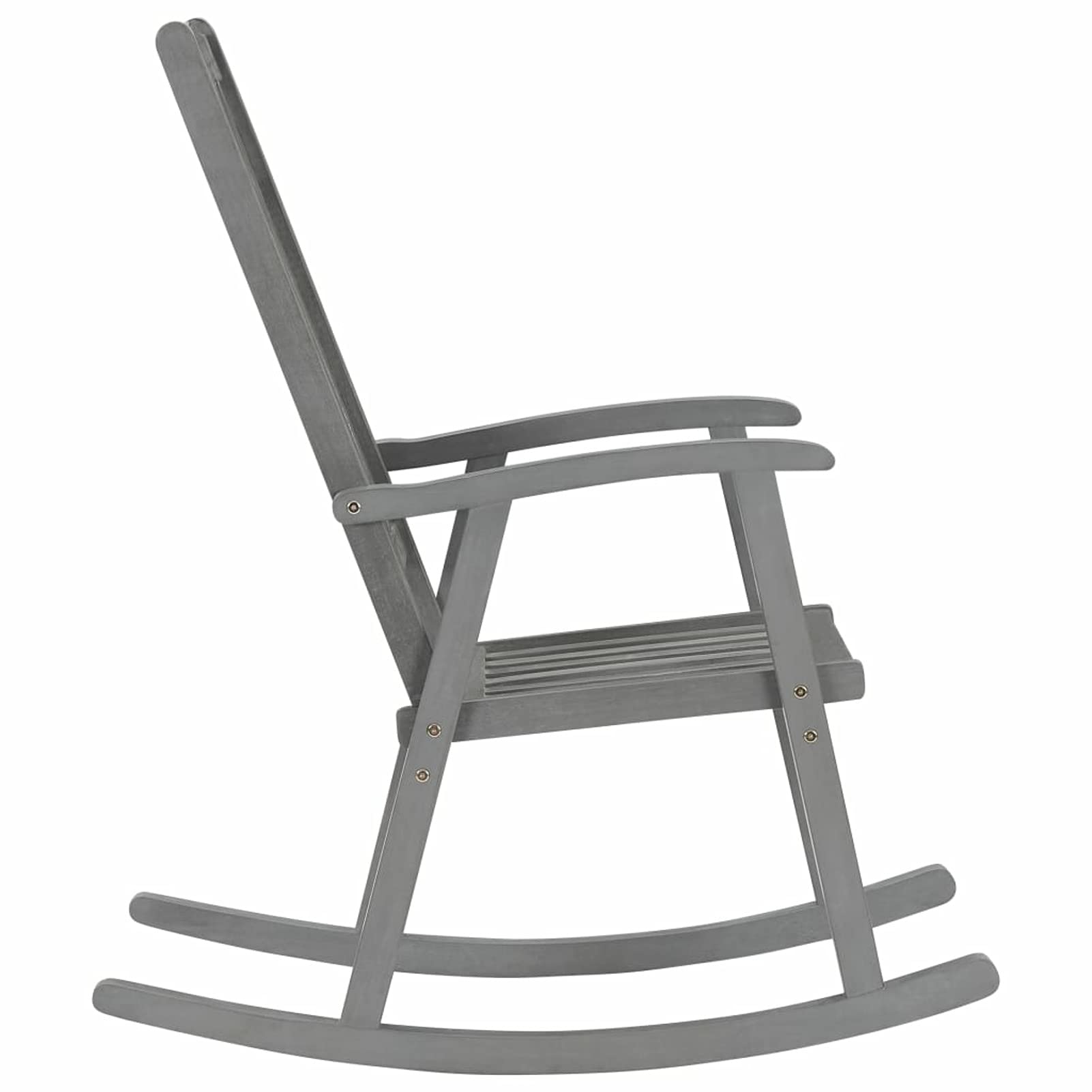 Tidyard Sedia a Dondolo con Cuscini in Legno Massello di Acacia, Poltrona Relax con Braccioli,Sedie a Dondolo da Giardino,Poltrona a Dondolo da Giardino Poltrona da Esterno Sedie da Esterno in Legno