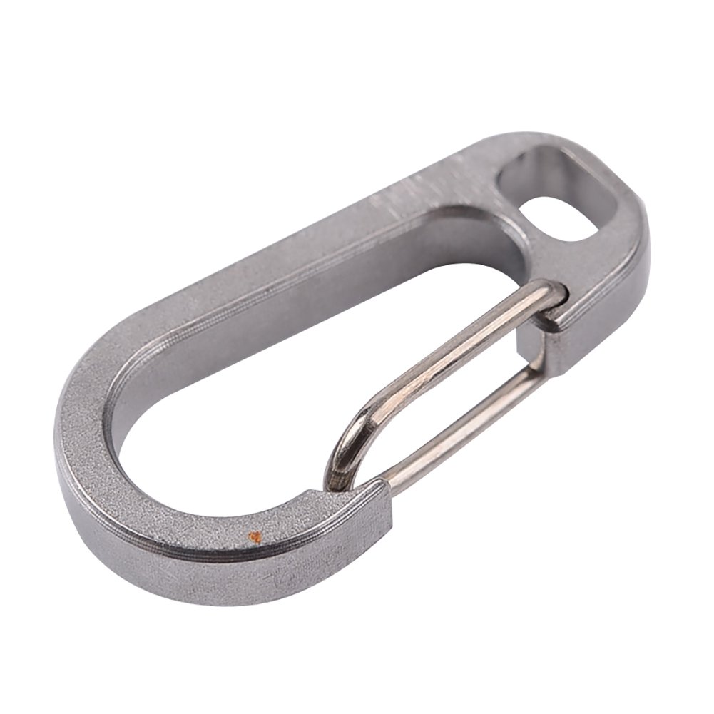 Bluelans-KeyringCarabiner Keychain Buckle EDC Titanium Alloy Waist Belt Clip Anti-Lost HangerMother's Day/Father's Day/Wedding/Anniversary/Party/Graduation/Christmas/Birthday Gifts