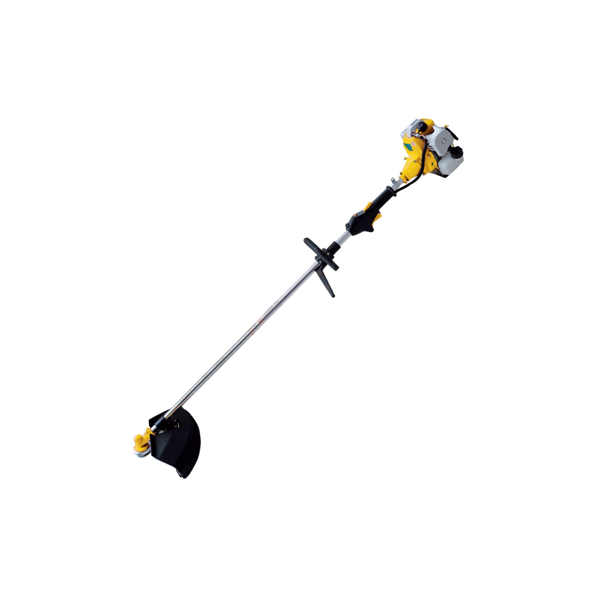 Desbrozadora eléctrica LIF PG430W - Cortacésped eléctrico, herramienta de jardín con arranque manual, mango ergonómico y muchos accesorios incluidos, rendimiento y calidad garantizados