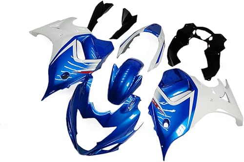 Miniatura 2 de Carenados de motocicleta aptos para Suzuki GSX650F Katana 2008-2013 2009 2010 2011 2012 Kit de carenado de compresión ABS - Azul Blanco