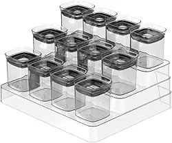 Organizador De Temperos Block Multinível 13 Peças - Ou