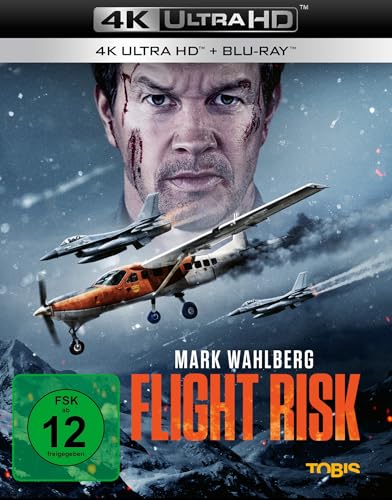 Flight Risk de accion thriller suspense en formato de disco 4K Ultra HD 2