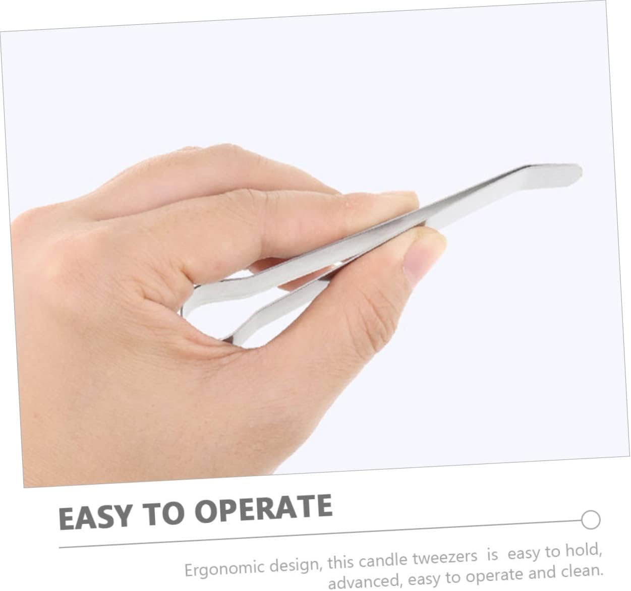 6pcs Candle Wick Trimmer Set, Stainless Steel Tweezers for Candle Use