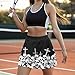 Ocxbuir Skull Head Plus Size Golf Skort for Womens Stretchy High Waisted Workout Tennis Skirts Moisture Wicking Size S