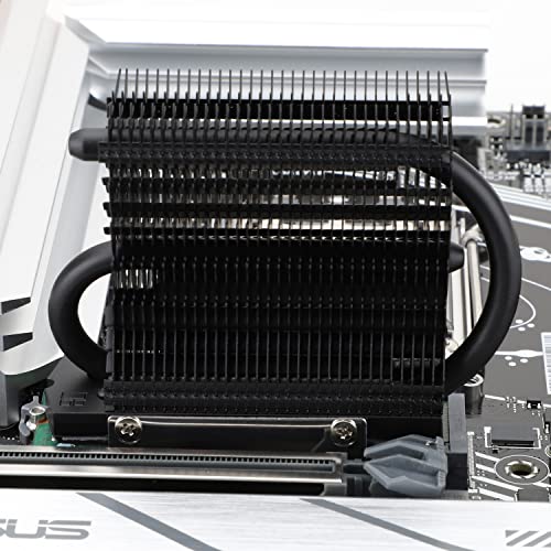Thermalright Hr-09 2280 Pro Black Ssd Heatsink, Double-Sided Heat Sink, With Thermal Silicone Pad For M.2 Ssd Pc And Computer,Desktop High Performance Ssd Cooler #TOP2