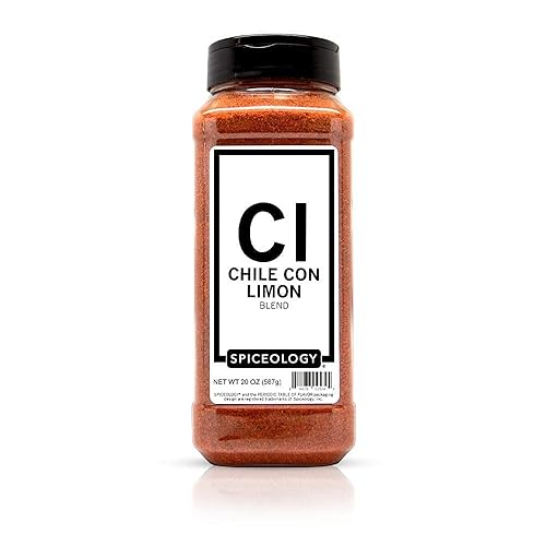Spiceology - Chile Con Limon - Condimento mexicano de comida callejera - 20 oz