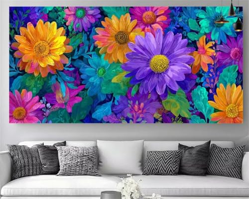 Diamond Painting Adulte Grand Format 40x80cm | Toile Broderie Cristal Premium