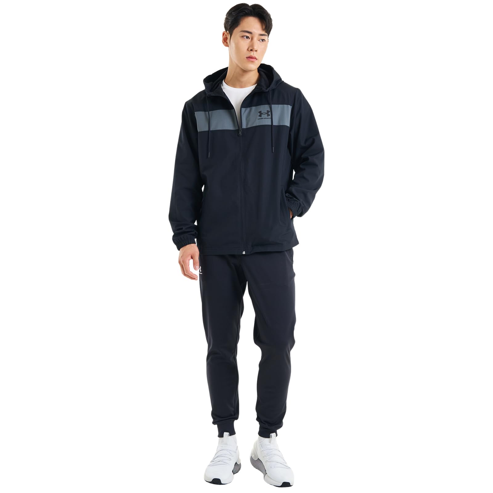 Under Armour Sportstyle Tricot Jogger Spodnie Dresowe, Czarny, M