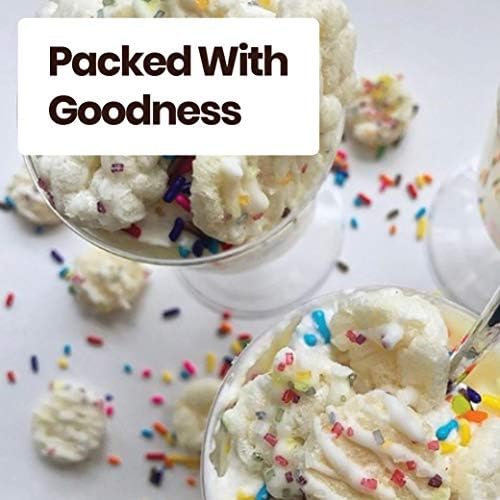 Drizzilicious Birthday Cake Mini Rice Cakes - 4oz (113g) Single Pack | Sinless Chocolatey Snack Bites - Rice Crisps Reinvented | Gluten-Free, Kosher Certified, Dairy-Free — view 3