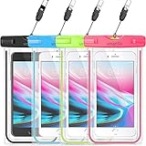 smartlle Universal Waterproof Phone Pouch Holder, Large Phone Waterproof Case Underwater Dry Bag for