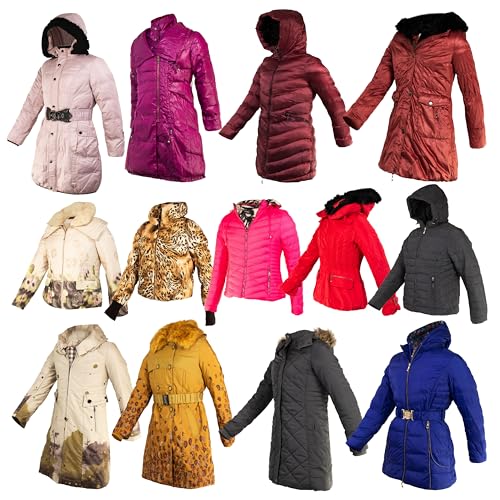 Moda West Bulk Winter Coats, Assorted Sizes Puffer Jackets2
